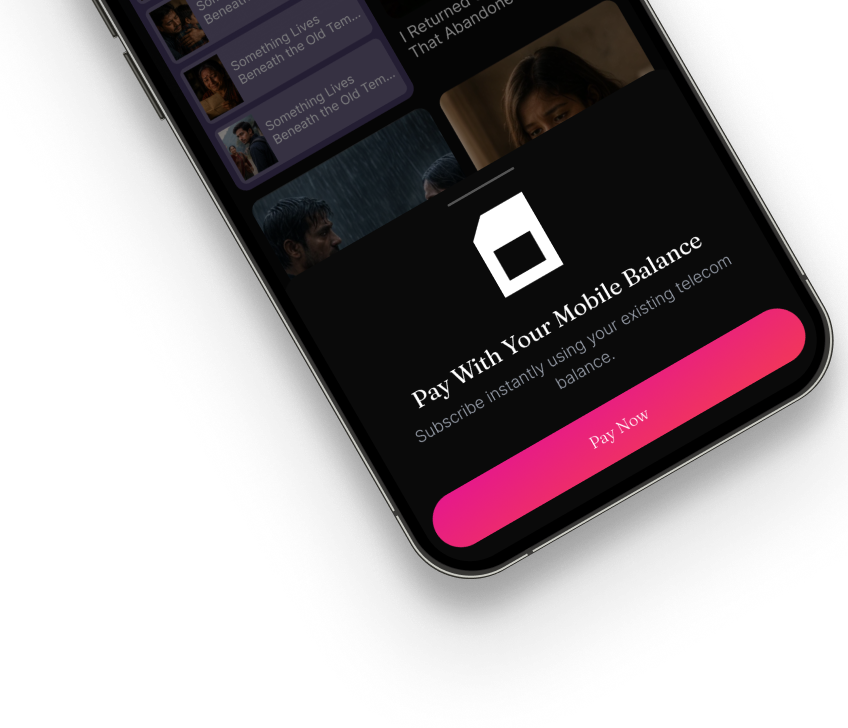 Pay with your mobile balance